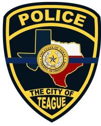 Teague Police Department badge