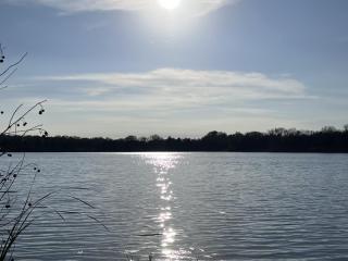 City Lake in sunshine